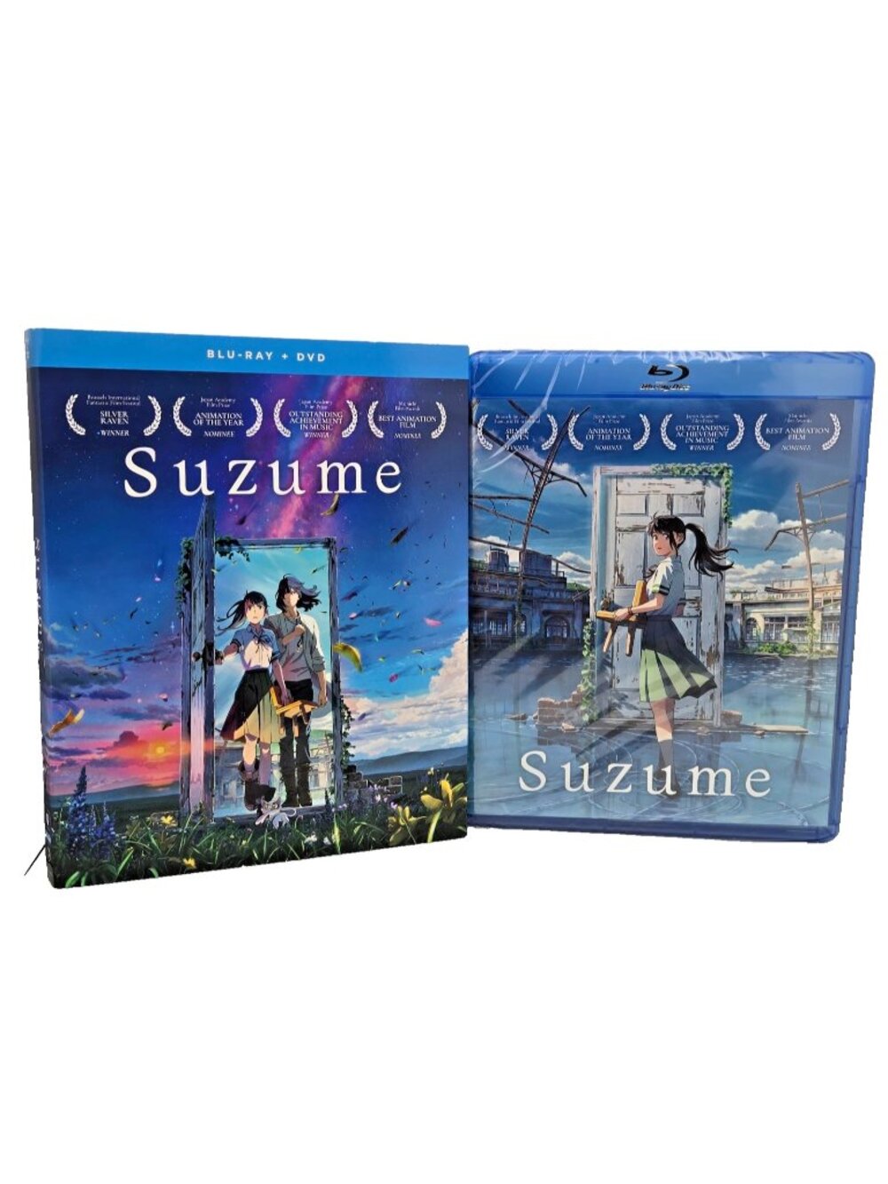 Suzume Standard Edition Blu-ray DVD NEW Makoto Shinkai Anime Crunchyroll New